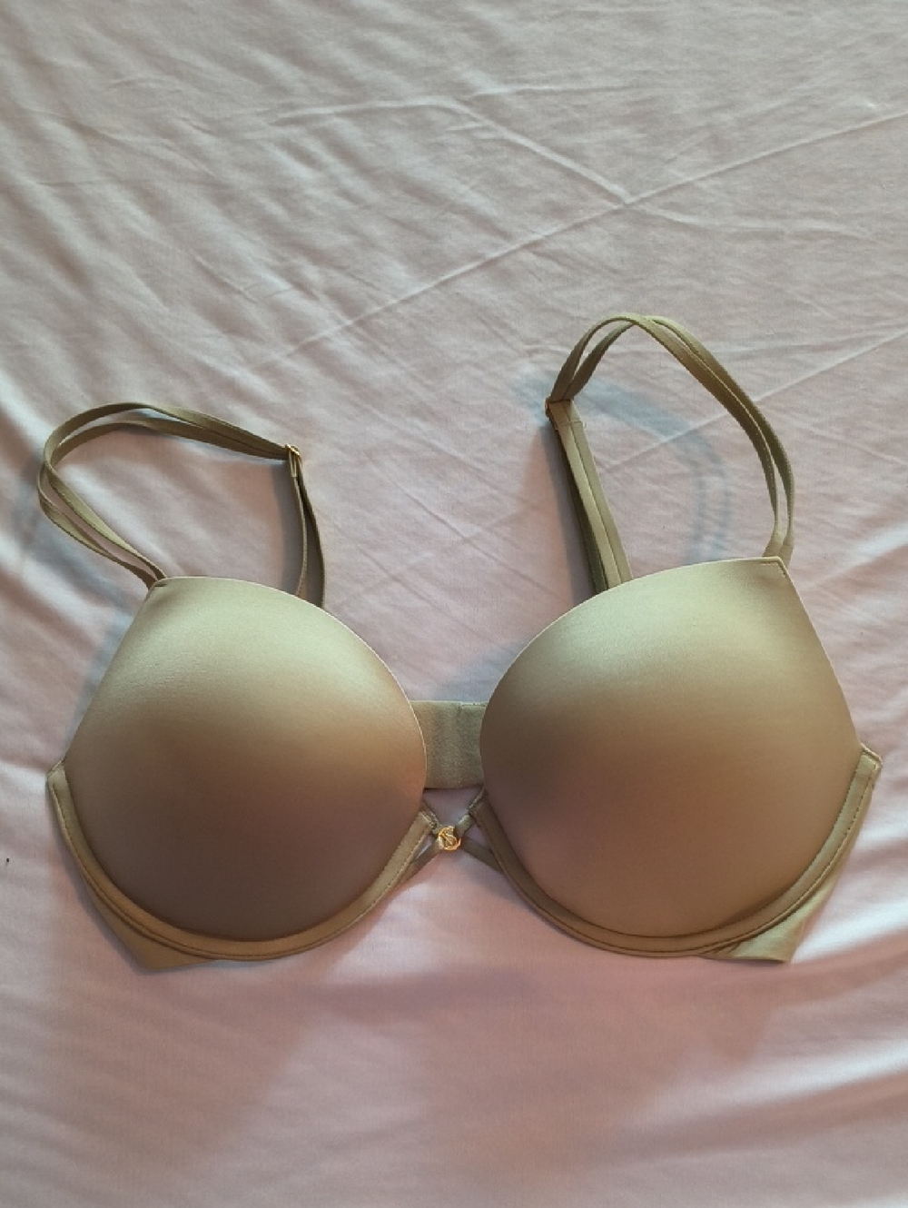 Victoria's Secret Very Sexy Smooth Light Push Up Apple Green T-Shirt Bra